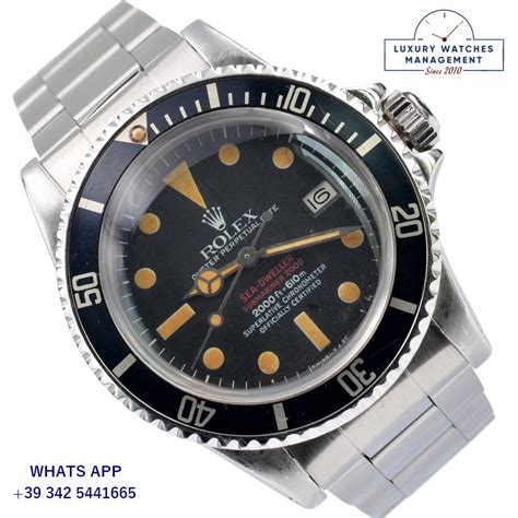 rolex sea dweller 1665|rolex 1665 double red mk4.